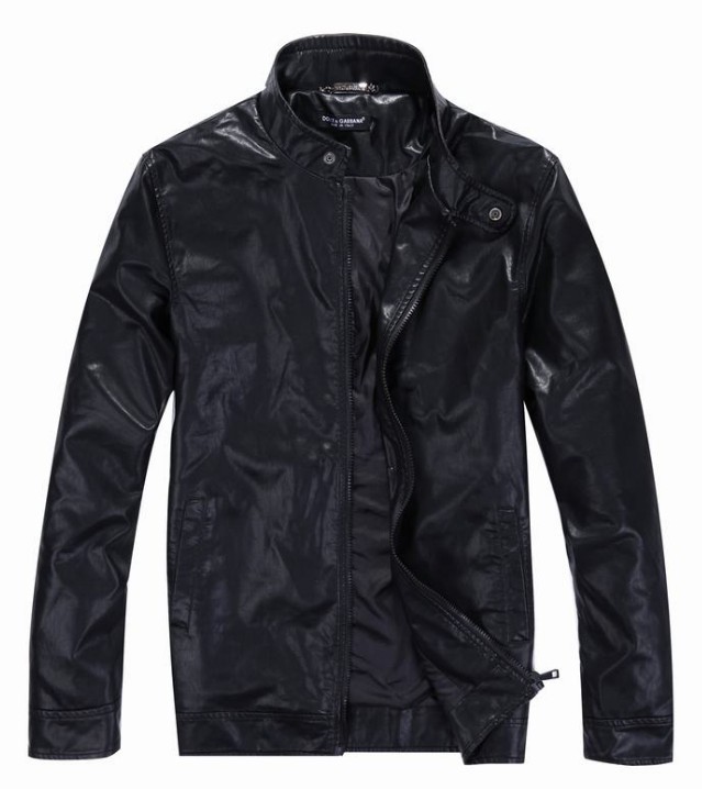 Veste Dolce & Gabbana en Cuir Pas Cher Pour Homme